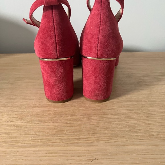 White House Black Market Block Heels, Women’s Size 10 pink - Picture 3 of 4